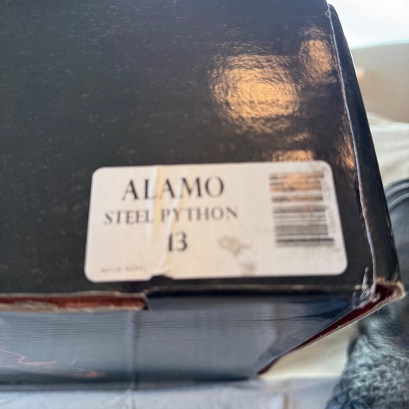 Freebird Alamo Black Python Men's - Picture 9 of 9